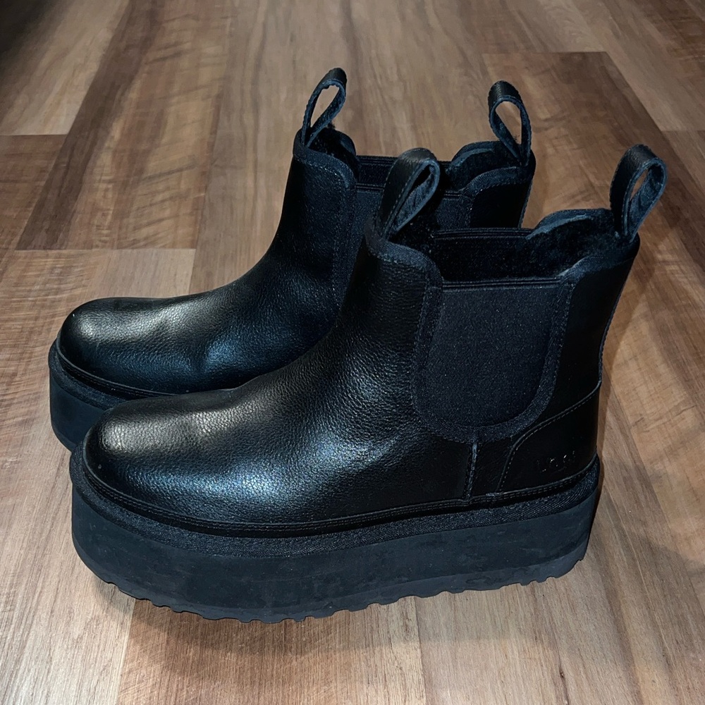 UGG Platform Chelsea Boots